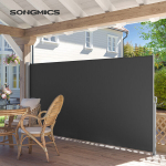 K&uuml;lgmine varikatus, 160x450 cm, antratsiit., K&uuml;lgmine varikatus, SONGMICS, 160x450 cm, antratsiit.