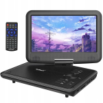 Multimeediapleier Kaasaskantav auto dvd-m&auml;ngija 9" usb konsool 2000mah must