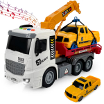 Traktor heli- ja valgusega lastele