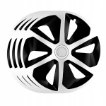 Auto ilukilbid terasvelgedele Roco Ring Mix 14 tolli must-h&otilde;bedane