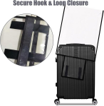 Vecibel kohvri katted 20 tolli reisikohvri kaitsekate pagasi kate l&auml;bipaistev kohvri kaitsekate veekindel pestav kohvri kaitsekate