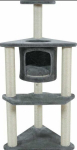 Kahe tasandiga kraapimispuu Zolux Kea M 690x570x1165 mm, hall