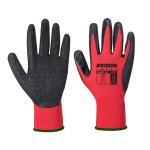 Portwest Flex Grip latekskindad, v&auml;rvus: punane/must, suurus: Xl Reg
