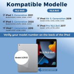 Tumeiguan Suurendatud klaviatuur Ipad 7., 8. ja 9. p&otilde;lvkonna 10,2-tollistele seadmetele, kukkumisvastane klaviatuur Ipad Air 3. p&otilde;lvkonna ja Pro 10,5-tollistele seadmetele