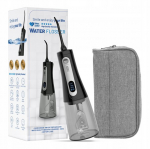 Juhtmevaba suuvesiir Herz WFHZ008JB2, valge, LCD-ekraan, 250 ml, 5 otsikut