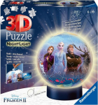 Ravensburger 3d pusle &ouml;&ouml;lamp &bdquo;night Light&ldquo;, 72 osa, mitmev&auml;rviline