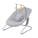 Lamamistool Kinderkraft Calmee, Grey