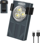 Boruit V7 Mini Led taskulamp, 10 režiimiga alumiiniumisulamist taskulamp v&otilde;tmehoidjaga, Ipx5 veekindel magnetiline taskulamp kodu v&auml;litingimustes kasutamiseks (hall)