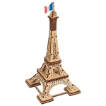 3D mudel - Ugears - Pariisi torn - Puit - 50 t&uuml;kki - Lihtne kokku panna
