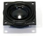 K&otilde;lar ja muundur 2,3 cm (0,9 tolli) mini k&otilde;lar, 4 kinnitusava 0,5&ndash;1 W, 300&ndash;19000 Hz, 8 oomi, 530 Hz &ndash; K 23 Sq &ndash; 8 oomi