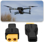 Yinettech Xt60 emane Type C emaseks 100w 20v 5a Xt60 Usb C adapteriks Rc autole Fpv droonile s&uuml;learvutile toiteplokk, 2 tk
