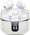 Renimer Bluetooth 5.3 in-ear k&otilde;rvaklapid Hd mikrofoniga, stereo Hifi, 2025 juhtmevabad, 40h sportimiseks, puutetundlik juhtimine, Usb-c, Ip7 veekindel, hall