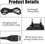 Nintendo Ds laadija toiteadapter Ds Lite laadijale, toiteadapter, kaasaskantav m&auml;ngukonsool, 1.5 m reisi seinakaabel (must)