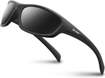 Rivbos p&auml;ikeseprillid, jalgrattaprillid, sportprillid naistele ja meestele, polariseeritud Tr90 &uuml;likerged purunemiskindlad raamid Uv400 matkamiseks, jooksmiseks, golfi m&auml;ngimiseks ja kalastamiseks Rb832
