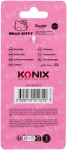 Konix Hello Kitty v&otilde;tmehoidja - 4 x 4 cm - metallist - rulamotiiv