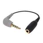 Taoricen 3,5 mm Trs kuni Trrs Rode Sc4 adapterikaabel, &uuml;hildub Rode Wireless Go Ii juhtmevaba mikrofoni &uuml;hendusega mobiiltelefoni adapteriga