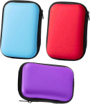 3 m&auml;ngukaardikarbi komplekt, kaardikarp, m&auml;ngukaardid, hoiukarp, kaardim&auml;ngukarp, bluetooth k&otilde;rvaklappide kott, kaitseb kaarte niiskuse ja tolmu eest (sinine, punane, lilla), punane, basic