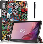 Acelive tahvelarvuti &uuml;mbris Lenovo Tab M9 Hd 22.86 cm (9 tolli) tahvelarvutile Tb-310fu (&uuml;mbris Lenovo Tab M9 9 tolli, Graffiti)