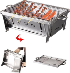 Tinmix s&ouml;egrill, piknikugrill, roostevabast terasest, kaasaskantav, kokkupandav grillk&auml;ru, bbq kokkupandav grill, telkimisgrill aiapeoks, v&auml;lim&ouml;&ouml;bli grillid, kaasaskantav s&ouml;egrill