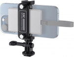 Jjc kaasaskantav ssd hoidik nutitelefoni klamber iphone 16 15 pro & pro max galaxy pixel mate 55&ndash;90 mm lai, &uuml;hildub samsung t5, t7, t7 shield ssd, san disk e30, extreme pro/v2 ssd