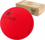 Wilson Staff Dx2 / Duo Soft Optix golfipallid - Aaaaa - Premiumselection - punane - matt viimistlus - j&auml;rvepallid - kasutatud golfipallid - v&otilde;rkkotis