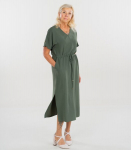 Hansmark naiste kleit 72164*01, oliiv