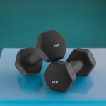 Hantlid, 2 x 5kg, Must, Hantlid, SONGMICS SYL60BK, 21x10.5 cm, Must
