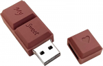 Uflatek 32 gb usb 2.0 v&auml;lkm&auml;lu silikoonist m&auml;lupulk &scaron;okolaadikujuline pendrive kiire p&ouml;idlaajam pruun u-ketas kokkupandav salvestusruum arvutitele ja tahvelarvutitele