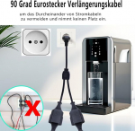 2-in-1 Euro pikendusjuhe 90 kraadise nurgaga