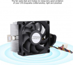 Cigemay sisemine asendusventilaator 12v 2200rpm kiire 7015 vaikne ventilaator, sobib amd am2 am3 am3+ fm1 fm2 fm2+ cpu jahutusradiaatori ventilaatori jahutile madala m&uuml;ratasemega lauaarvutitele