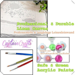 Captaincrafts v&auml;rvimine numbrite j&auml;rgi t&auml;iskasvanutele, v&auml;rvimiskomplekt sisaldab pigmente, linast l&otilde;uendit, pintslit, isetehtud &otilde;limaal, soe kingitus kodukaunistuseks (ilma raamita, merevaade aknast)