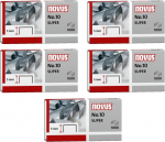 Novus 10 klammerdaja klambrid, 3 x 1000 tk.