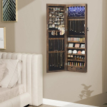 Ehtekapp, 10x37x120 cm, Pruun, Ehtekapp, SONGMICS JJC93GY, 10x37x120 cm, Pruun