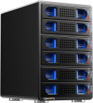 6 pesaga k&otilde;vaketta korpus ventilaatoriga 2,5/3,5 tolli sata hdd/ssd jaoks usb a/c 3.0-ga, toetab kiirvahetust, daisy chain laiendust, t&ouml;&ouml;riistavaba hdd korpus (ilma raid/nas-ita)