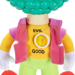 Jakks Pacific The Simpsons r&auml;&auml;kiv Krusty nukk pl&uuml;&uuml;sist 46 cm Hea ja kuri Krusty t&otilde;mben&ouml;&ouml;riga nukk klassikalisest &otilde;uduste maja Iii osast