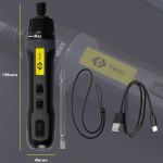 C.k Tools Ck T4930 elektriline kruvikeeraja, v&otilde;imas p&ouml;&ouml;rdemoment, 3,6 V Usb-c, juhtmeta kruvikeeraja elektrikule koos Pz2 Sl4 otsikuga, varras-elektriline kruvikeeraja