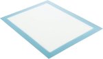Com-four&reg; silikoonist k&uuml;psetusmatt korduvkasutatav &ndash; p&uuml;siv k&uuml;psetusmatt ahjule kuni 230 &deg;c &ndash; m&otilde;lemalt poolt kaetud k&uuml;psetusmatt &ndash; 30 x 40 cm &ndash; sinine (baking mat blue, pack of 1)