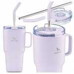 Termostass tass k&otilde;rre ja k&auml;epidemega kohvi tee jaoks, lekkekindel, 900ml