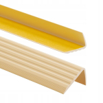 Profipvc Pvc libisemisvastane trepi profiil 41x25mm 200cm kreemikas trepiliist