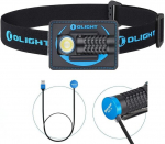 Olight Perun Mini Kit Led pealamp 1000 luumenit, Usb laetav pealamp 100 m valgusvihuga, 5 valgustugevust, 60&deg; reguleeritav, sobib ideaalselt jooksmiseks, s&ouml;rkimiseks, kalastamiseks, matkamiseks, lastele jne.
