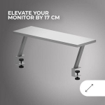 Monitori hoidja MARSGAMING MGDS, Monitori t&otilde;stja, T&otilde;sta monitor 17cm, Ergonoomiline lauatoetav teras, S&uuml;siniku kiudplaadi laud