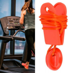 Magt jooksulindi lukk, 1 tk universaalne spordi jooksumasina turvav&otilde;ti, jooksulindi magnetiline turva &uuml;mmargune l&uuml;liti lukk, sobib enamikele jooksulintidele, punane (s)