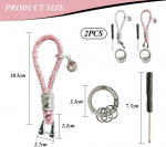 2 tk Rhinestone v&otilde;tmehoidjad, elegantsed v&otilde;tmehoidjad, naiste v&otilde;tmehoidjad, auto v&otilde;tmehoidjad, s&auml;delev v&otilde;tmehoidja, valge, modernne