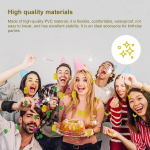 Zijang konfeti s&uuml;nnip&auml;evaks 4 komplekti, 800 tk Pvc t&auml;hekonfetti, rikkalikud kujundid, konfeti pulmadeks, s&uuml;nnip&auml;evapeo dekoratsioonide litrid, sobivad s&uuml;nnip&auml;evadeks, pulmadeks, pidudeks