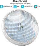 Kingwei rgbw 40 w led esilatern, basseini valgustus par56, basseini esilatern ip68 veekindel, veealune valgustus puldiga ujumisbasseinile dc/ac 12 v