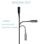 Asendus-usb-laadimiskaabel 12 v braun elektrilistele pardlitele series 1/2/3/4/5/7/9, 370 3040s 310s 340s 720s-4 7865cc 9090cc, epilaatoritele silk-epil 9, 5, 7