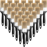 Ldhhyh 30 lameda pintsli komplekt, 50 mm pintslite komplekt, glasuuripintsel, lame pintsel, v&auml;rvipintsel, lame pintsel piirdeaedade, kaunistamise, v&auml;rvimise jaoks