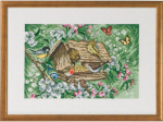 Permin komplekt &bdquo;bird House&ldquo; loendatud ristpistes