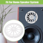 Absopro 3-tolline auto k&otilde;lari iluv&otilde;re kate &uuml;mmargune kruvidega valge - 1 tk