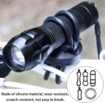 Alicer 12 tk jalgratta tule kummipaelad, venivad kummir&otilde;ngad jalgratta tule hoidikule, jalgratta silikoonpael elastne maastikurattale, maanteerattale, taskulambi, odomeetri hoidmiseks